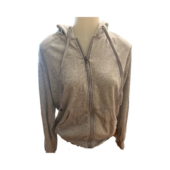 NWT Gray Esti Couture Hooded Sweat Suit Set​​​ - Picture 4 of 12